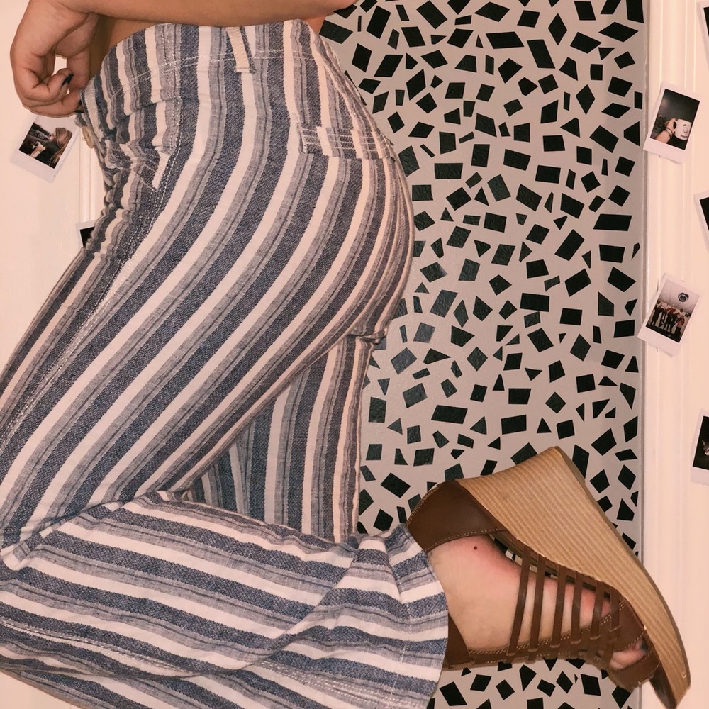 Striped BOHO Beach Pants